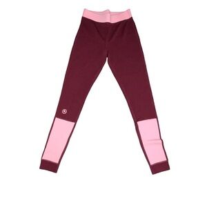 Backcountry Women's Small Pink and Burgundy Leggings